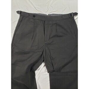 Todd Snyder Brushed Cotton Gurkha Trouser Charcoal Mens 33x26* Dress Pants